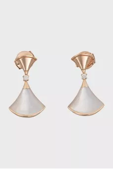 Divas' Dream gold earrings