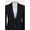 Woolen button down jacket