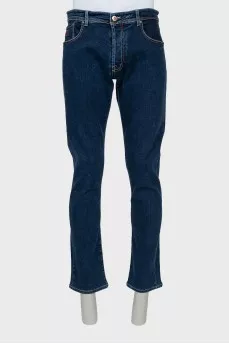 Men's jeans with buttons