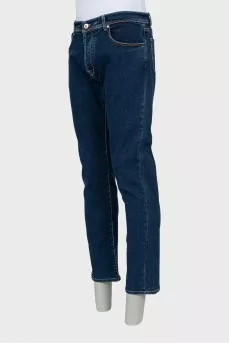 Men's jeans with buttons