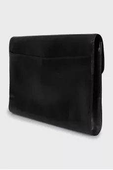 Men's leather clutch