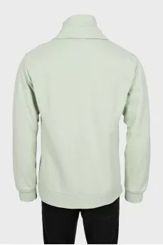 Men's double collar sweater