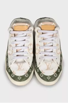 Open back sneakers