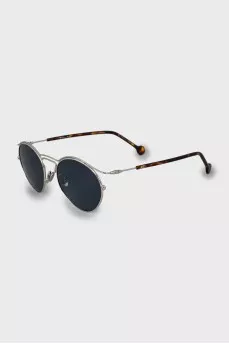 teashades sunglasses silver frame