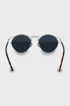 teashades sunglasses silver frame