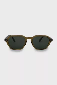 Men's Sunglasses in Green Frame