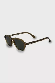 Men's Sunglasses in Green Frame