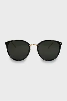 Sunglasses with narrow temples