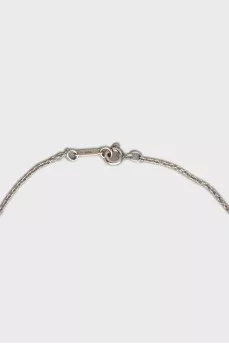 Silver pendant with engraving