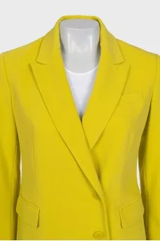 Yellow suit with trousers