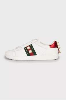 Ace leather sneakers