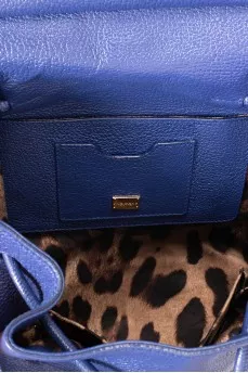 Leather backpack Sicily