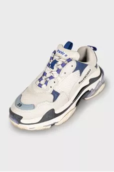 Triple S Logo Sneakers