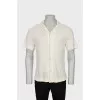 Men's knitted shirt with tag