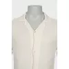 Men's knitted shirt with tag