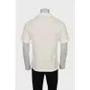 Men's knitted shirt with tag