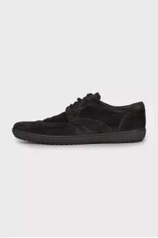 Men's Brown Suede Shoes