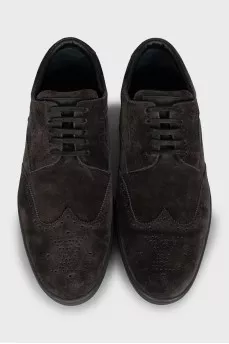 Men's Brown Suede Shoes