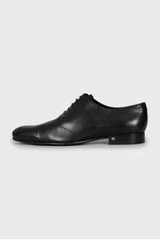 Men's leather lace-up shoes