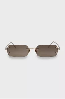 Rectangular gradient sunglasses