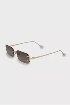 Rectangular gradient sunglasses