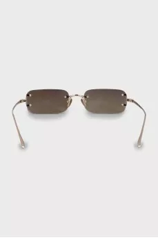 Rectangular gradient sunglasses