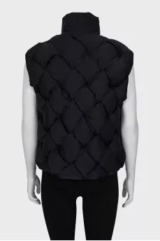 Vest made of voluminous weave