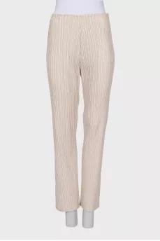 Emae Faux Leather Trousers