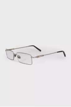 Silver frame, rectangular shape