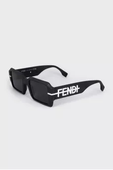 Черные солнцезащитные очки Fendigraphy