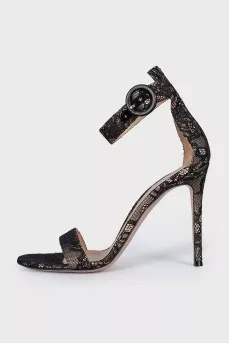 Portofino Lace Sandals