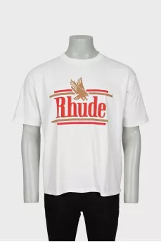 Men's oversized printed t-shirt