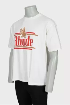 Men's oversized printed t-shirt