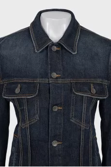 Men's slim fit denim jacket