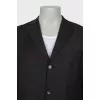 Men's Dark Gray Wool Blazer