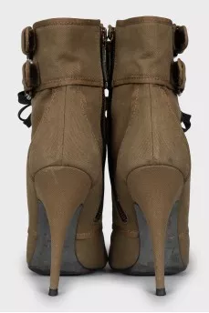 Ботильоны by Giuseppe Zanotti X BALMAIN