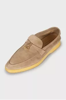 Beige Summer Walk Loafers