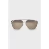 Men's sunglasses with mirrored lenses