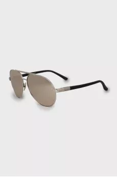 Men's sunglasses with mirrored lenses