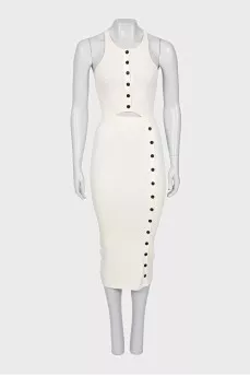 Bodycon dress with cutout