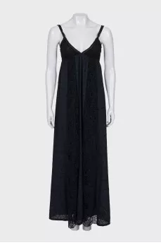 Dress with straps and lace