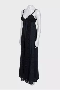 Dress with straps and lace