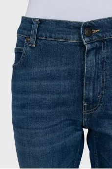 Tapered fit jeans in blue