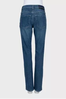 Tapered fit jeans in blue