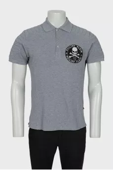 Men's T-shirt with patch