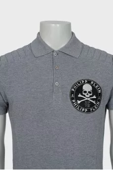 Men's T-shirt with patch