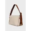 Vintage bag with wide handle