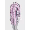 Plaid Shirt Dress