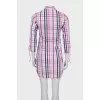 Plaid Shirt Dress