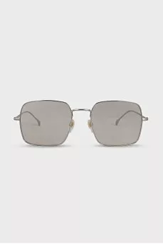 Silver frame sunglasses